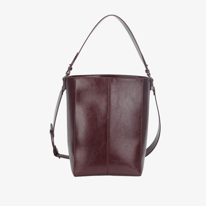 HVISK Casset Raw Structure Deep Burgundy