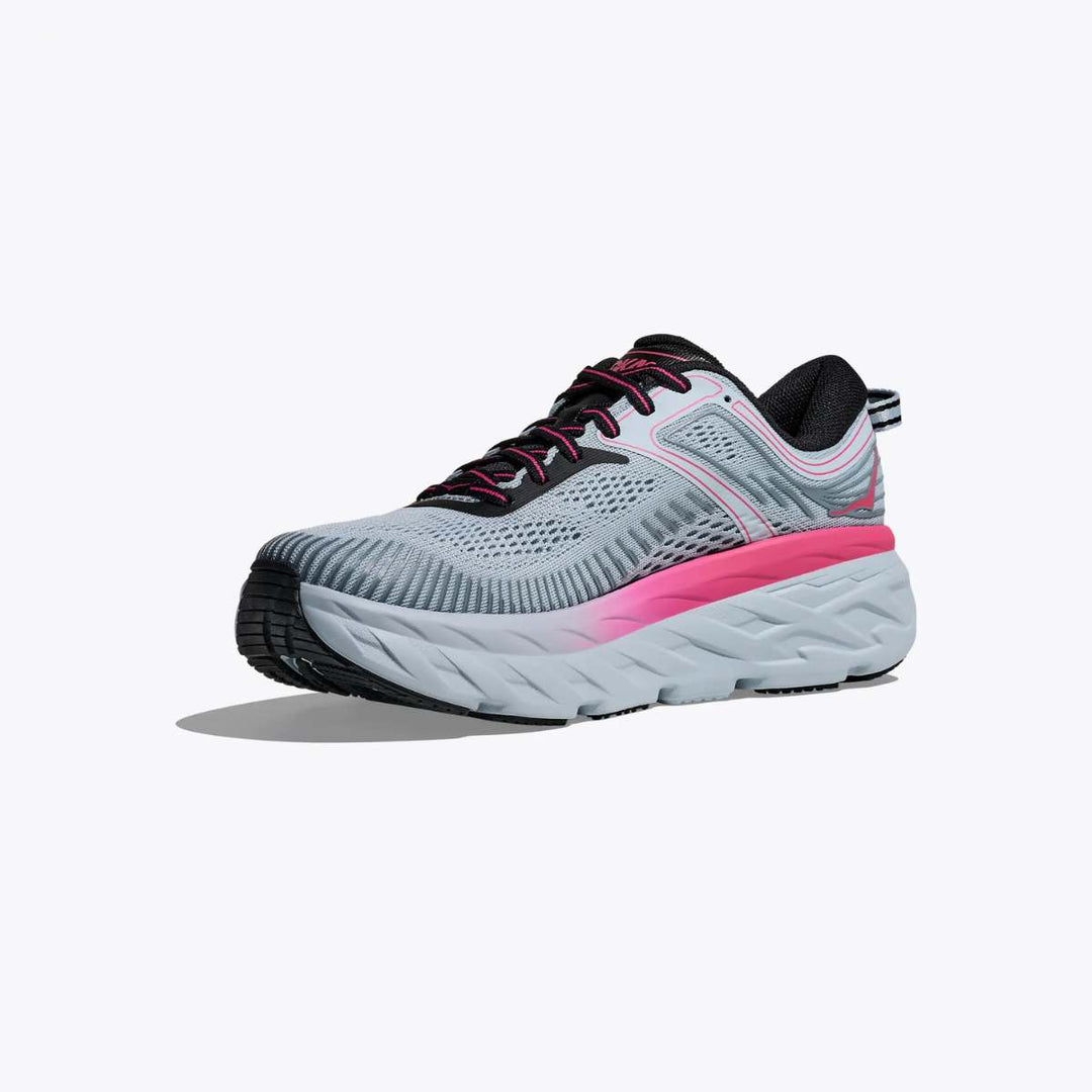 HOKA Bondi 7 Mineral Blue/ Rhubarb W