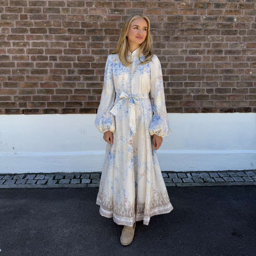 From Paris With Love Evy Dress Blue