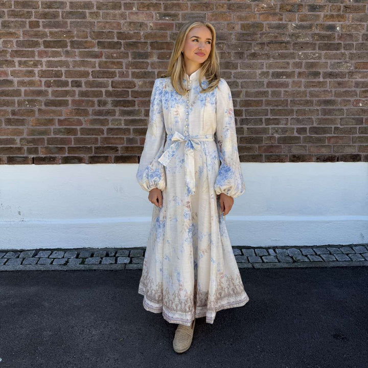 From Paris With Love Evy Dress Blue