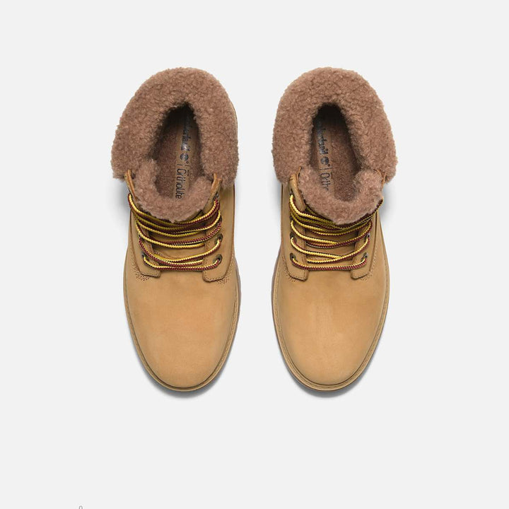 Timberland Stone Street Warm Lined Waterproof Wheat Nubuck W