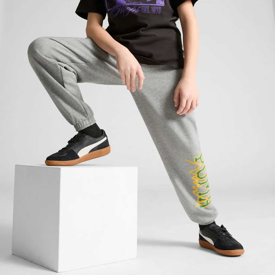 PUMA Palermo Black/Gum JR