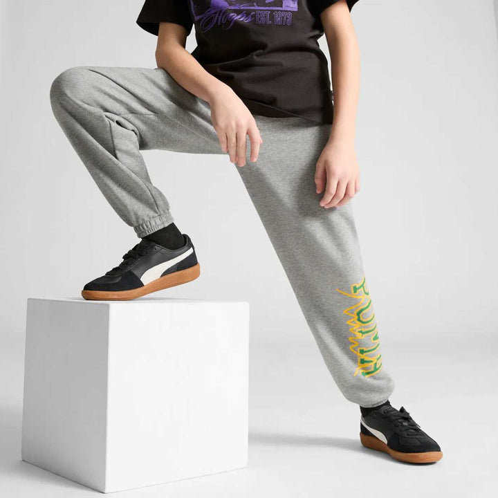 PUMA Palermo Black/Gum JR