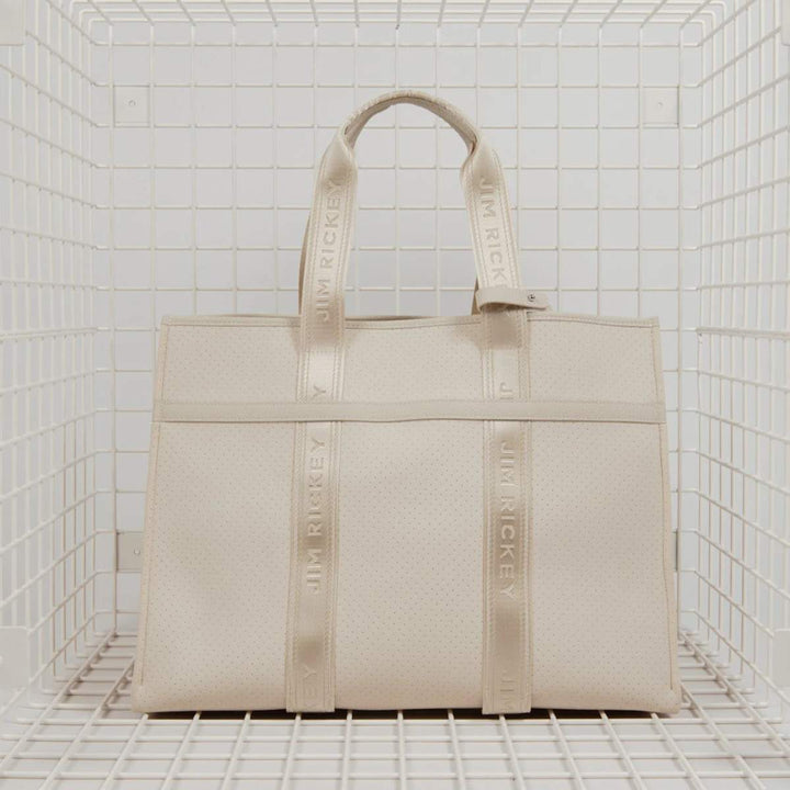 Jim Rickey Cali Tote Neoprene Large Beige