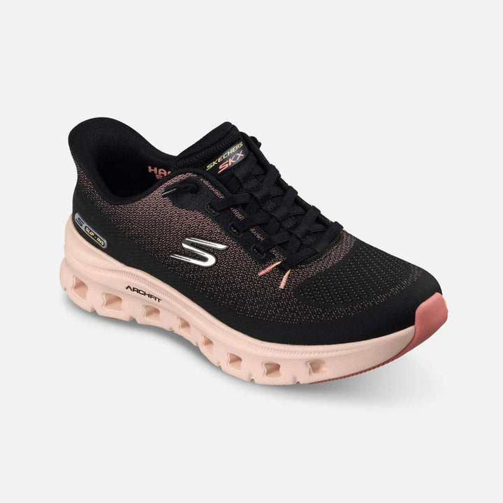 Skerchers Slips-Ins: Arch Fit Glide-Step Pro Black W