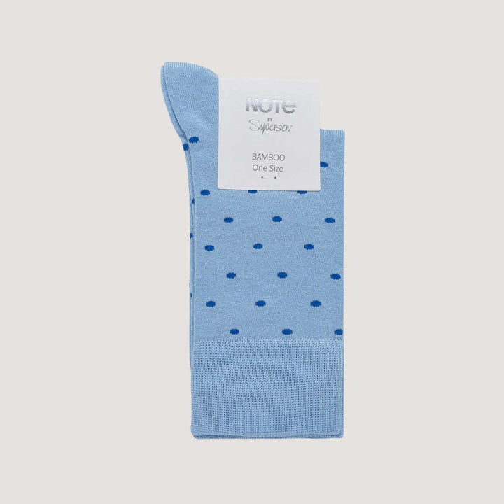 Note Bambus Sokker Blå