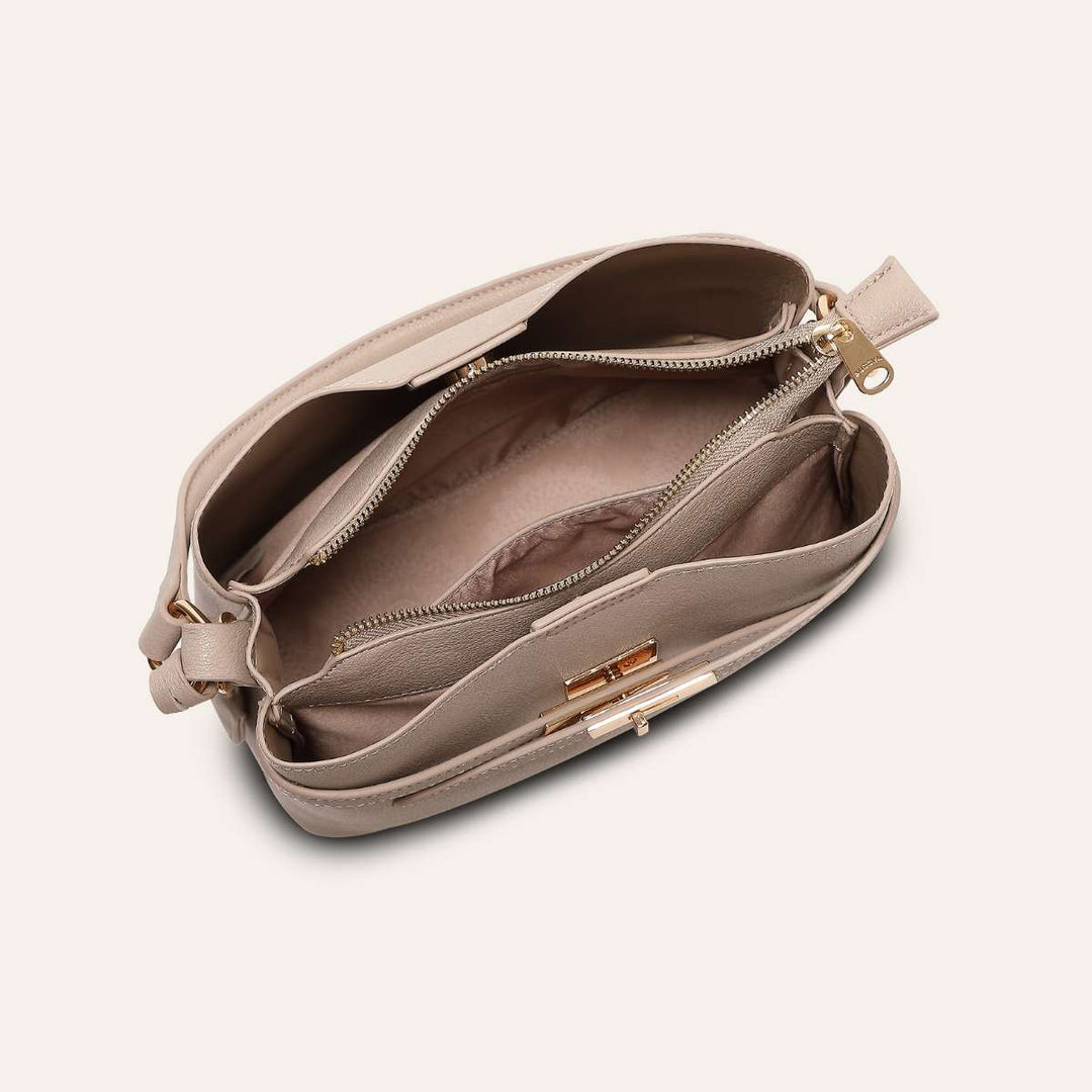 Puccini Becky Shoulder Bag Beige