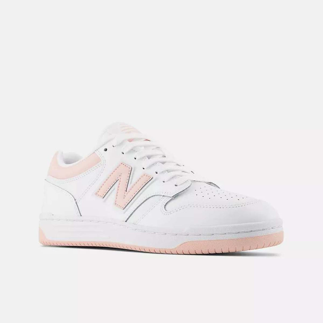 New Balance BB480 White/Pink Haze W