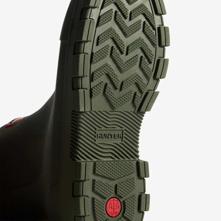 Hunter Elements Neoprene Chelsea Boot Dark Olive