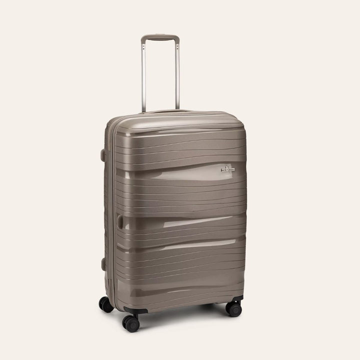 North Pioneer Koffert Stor 77cm Trolley 102L Champagne