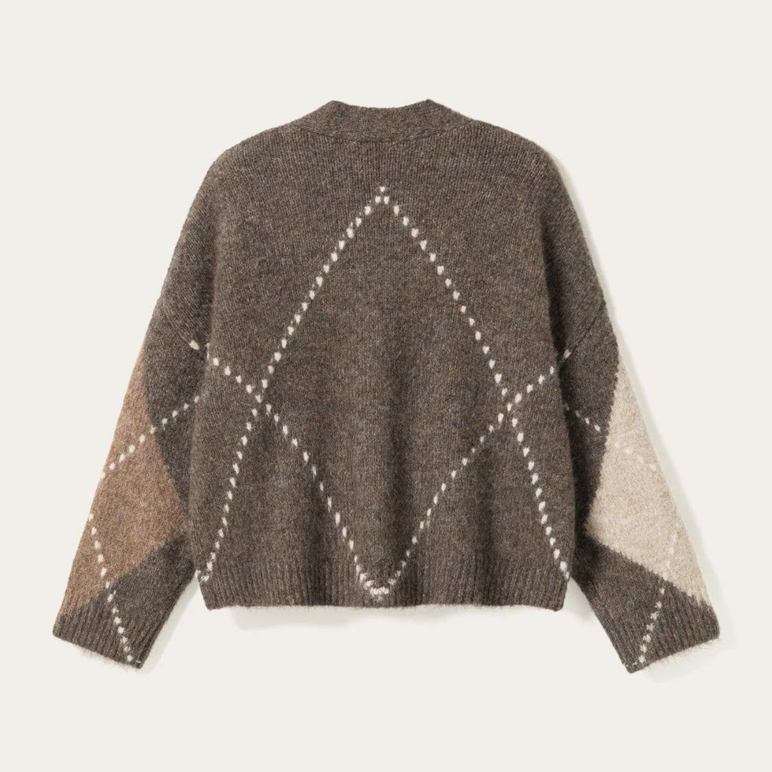 Noella N-Laiana Knit Cardigan Ash Brown Mix