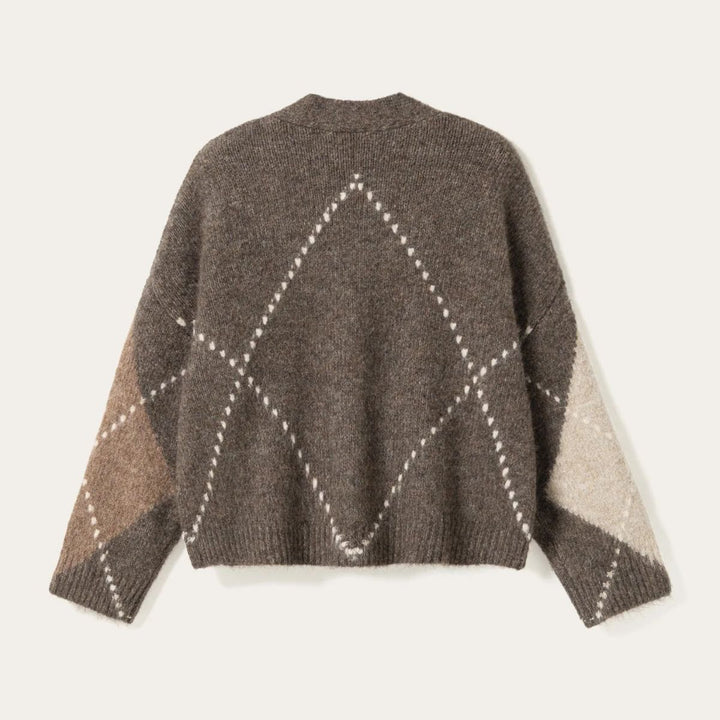 Noella N-Laiana Knit Cardigan Ash Brown Mix