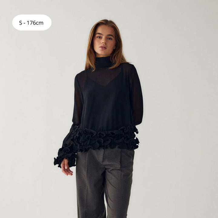 Noella Latanietta Blouse Black