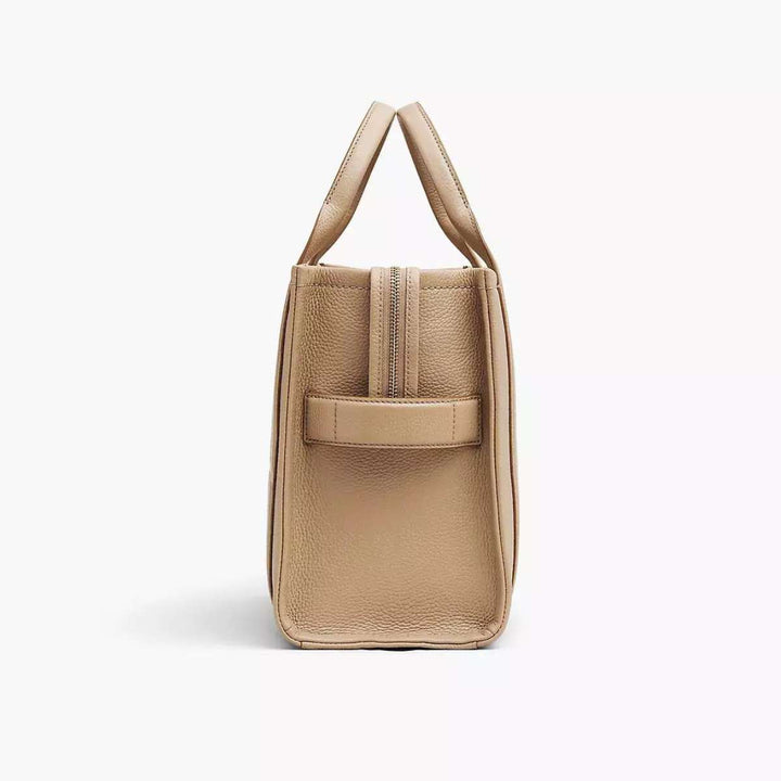 Marc Jacobs Leather Tote Bag Medium Camel