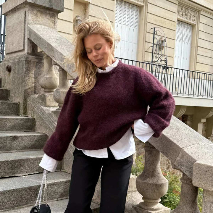 BYIC IdaIC Pullover Bordeaux