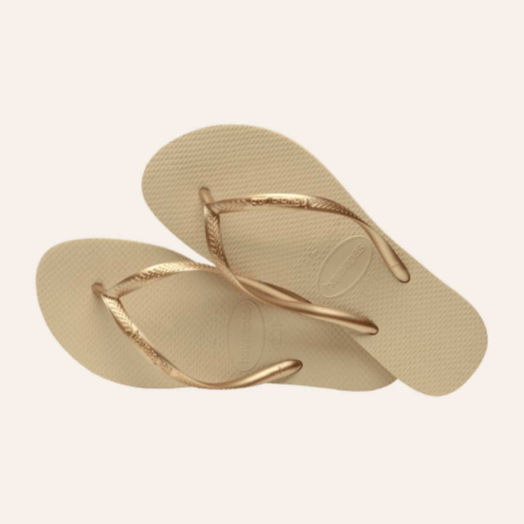 Havaianas Slim Sand Grey/Light Golden W