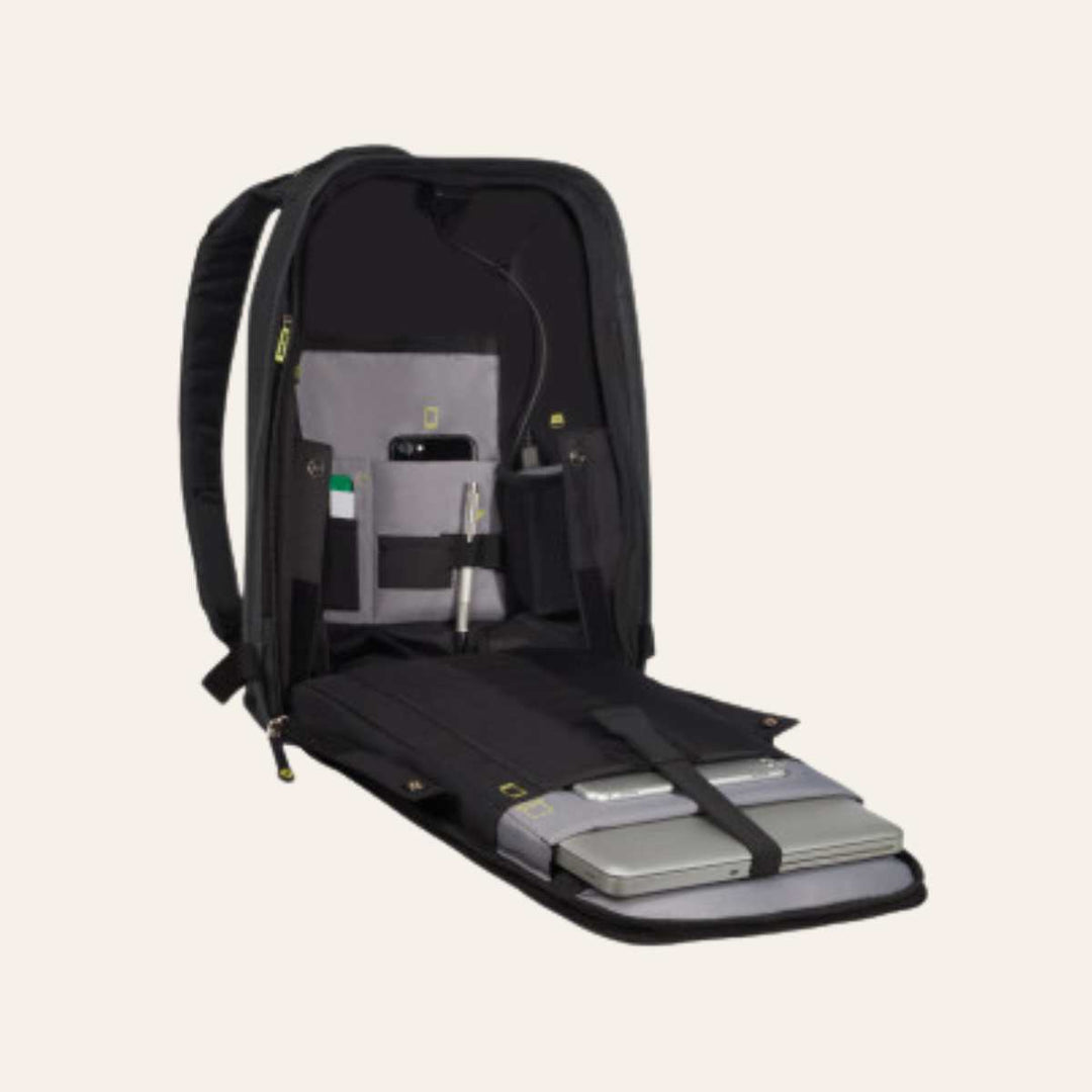 Samsonite Securipak Laptop Backpack 15,6" Back Steel