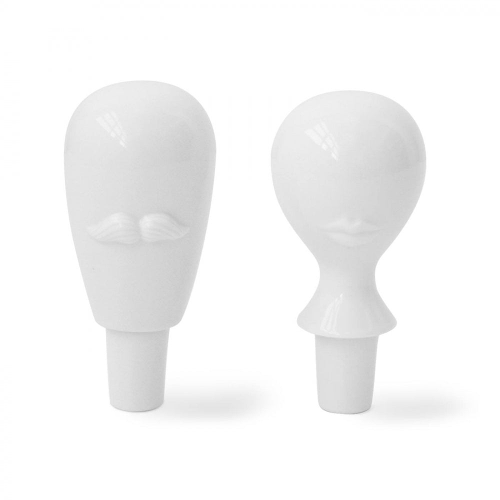 Jonathan Adler Mr. & Mrs. Muse Bottle Stopper Set