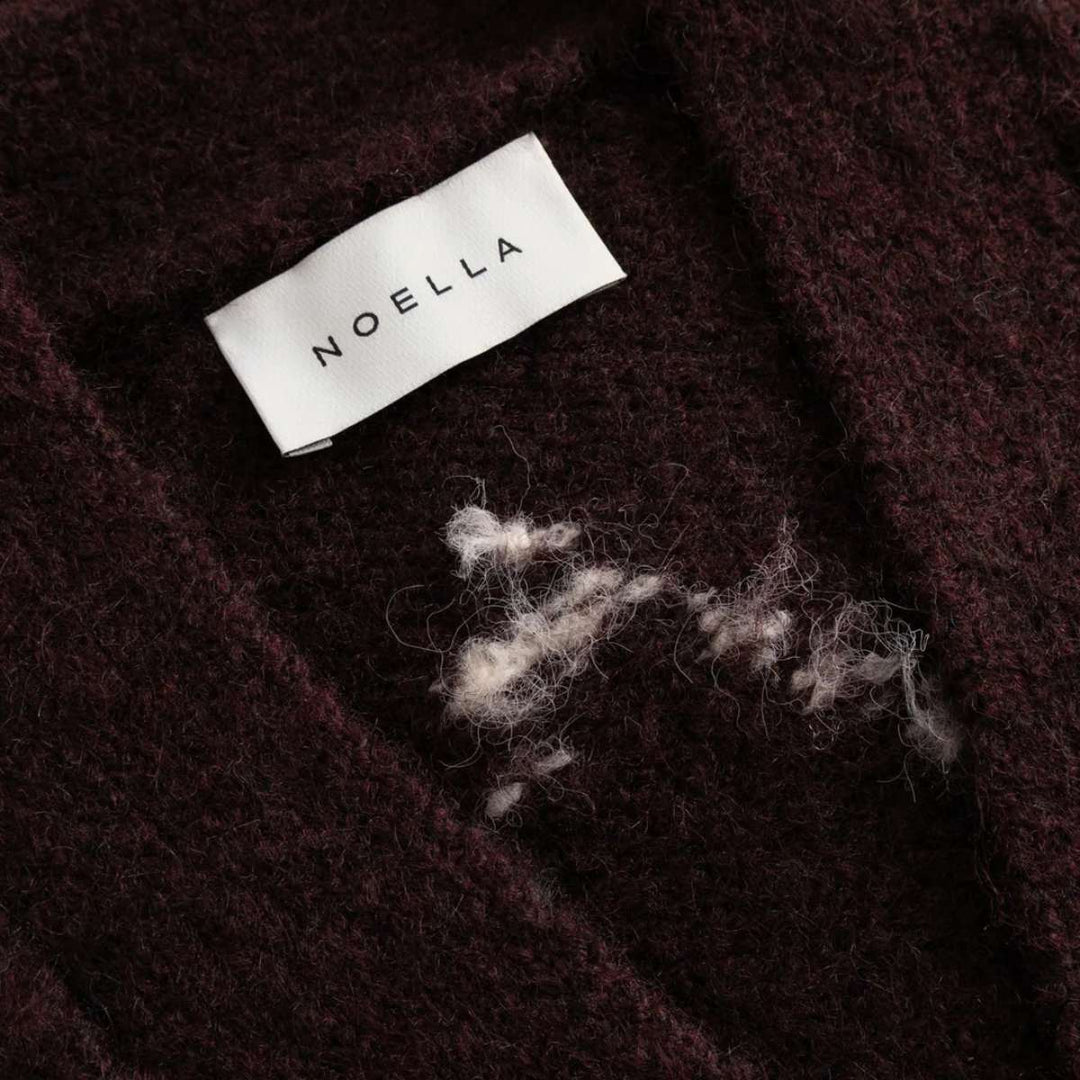 Noella N-Laiana Knit Cardigan Winetasting Mix