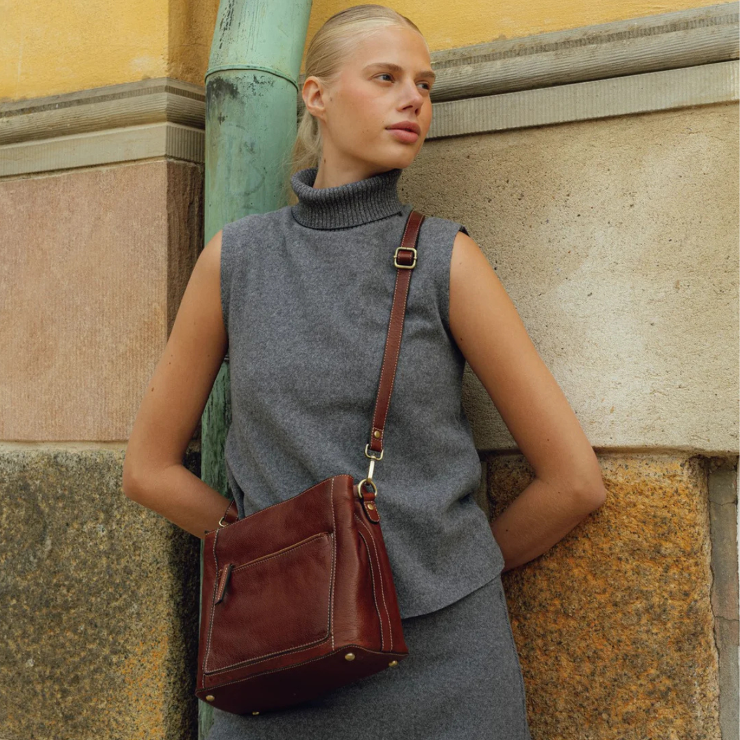 Dixie Myra Small Cognac