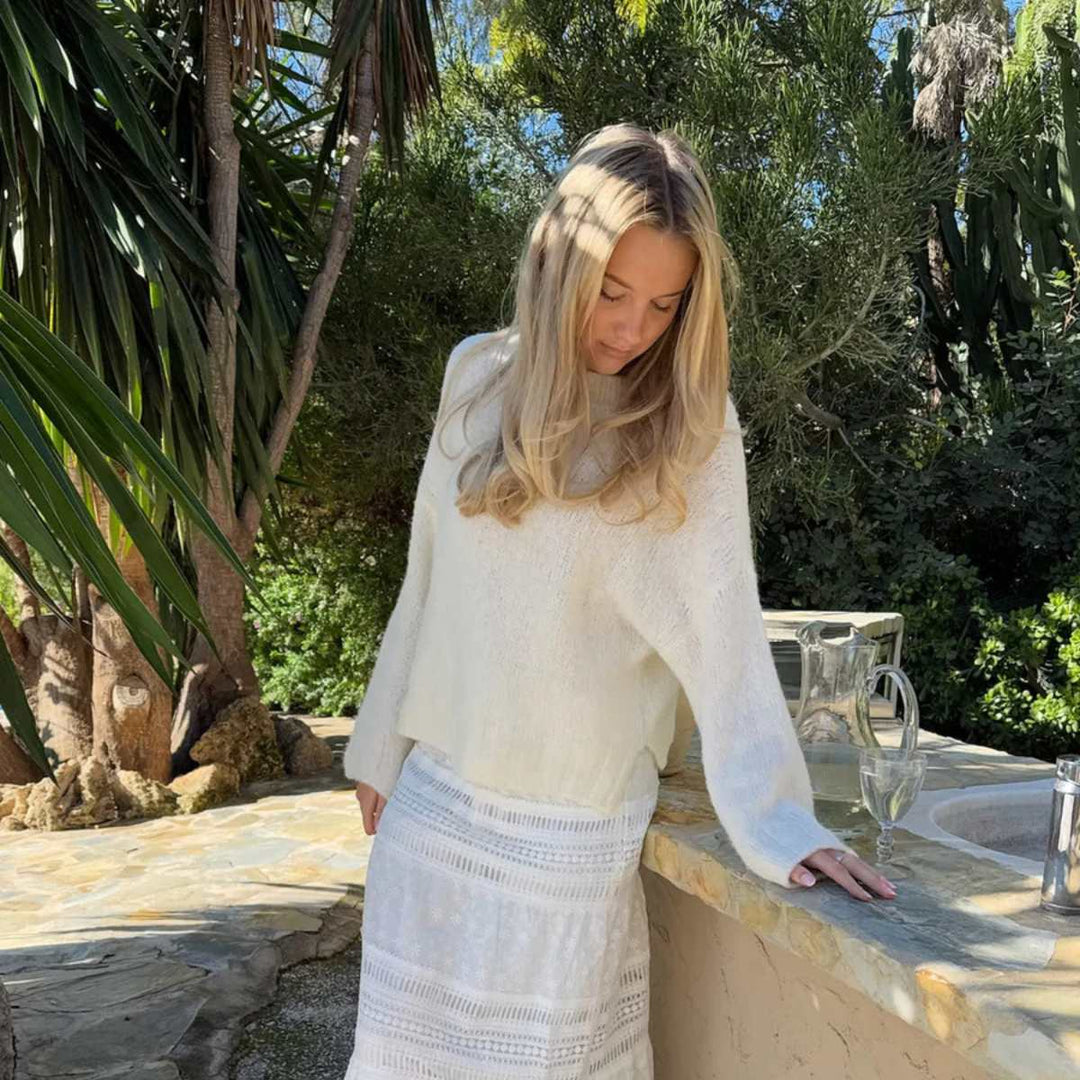 BYIC PalmaIC Pullover Hvit