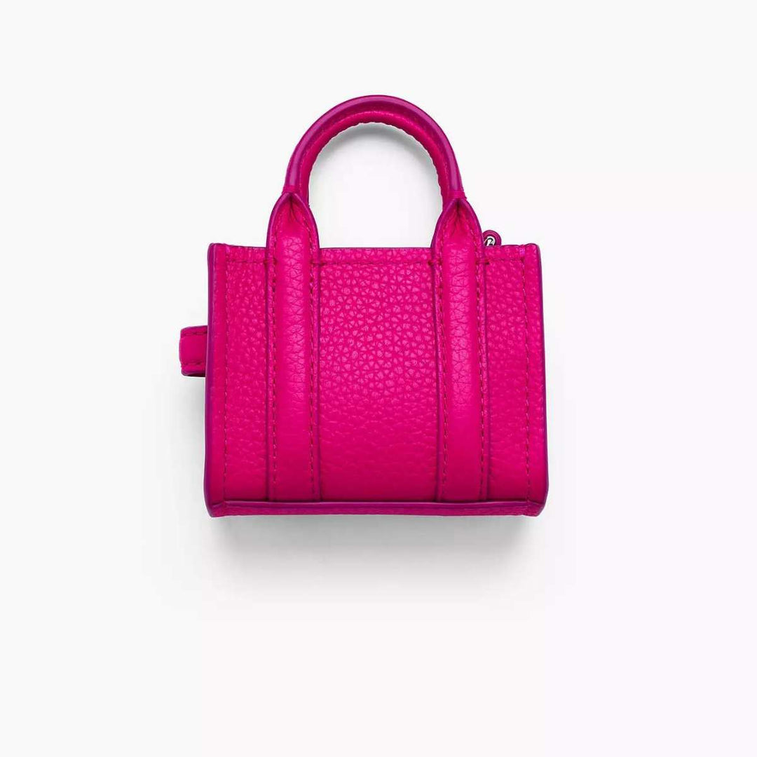 Marc Jacobs The Nano Tote Charm Hot Pink