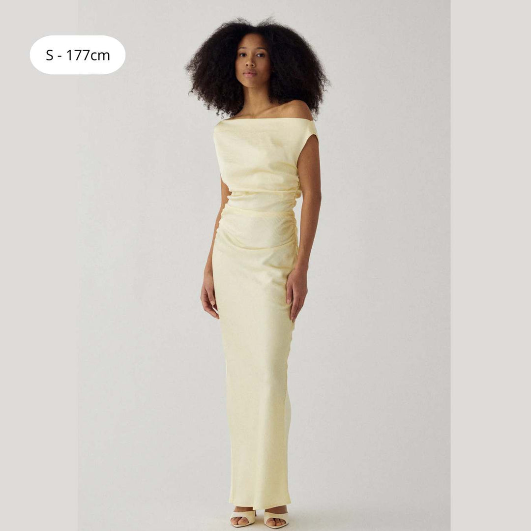 Noella N-Mignonette Dress Pale Yellow W