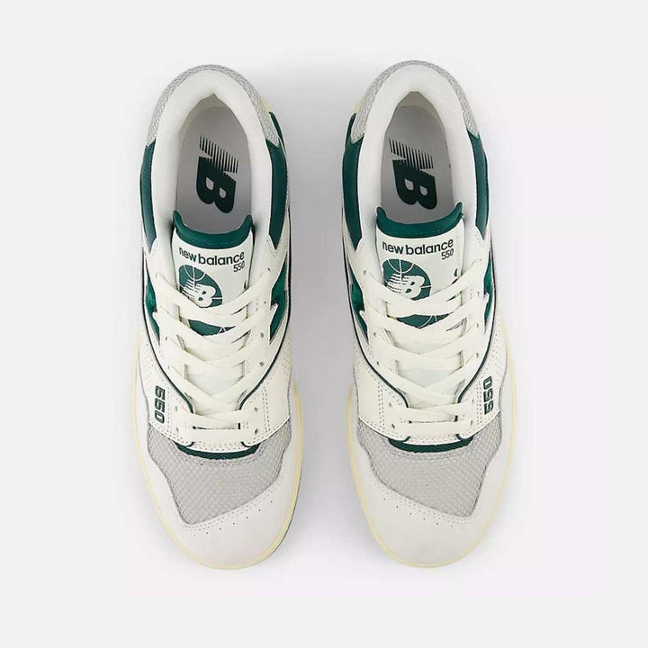 New Balance BB550 Sea Salt/Marsh Green M