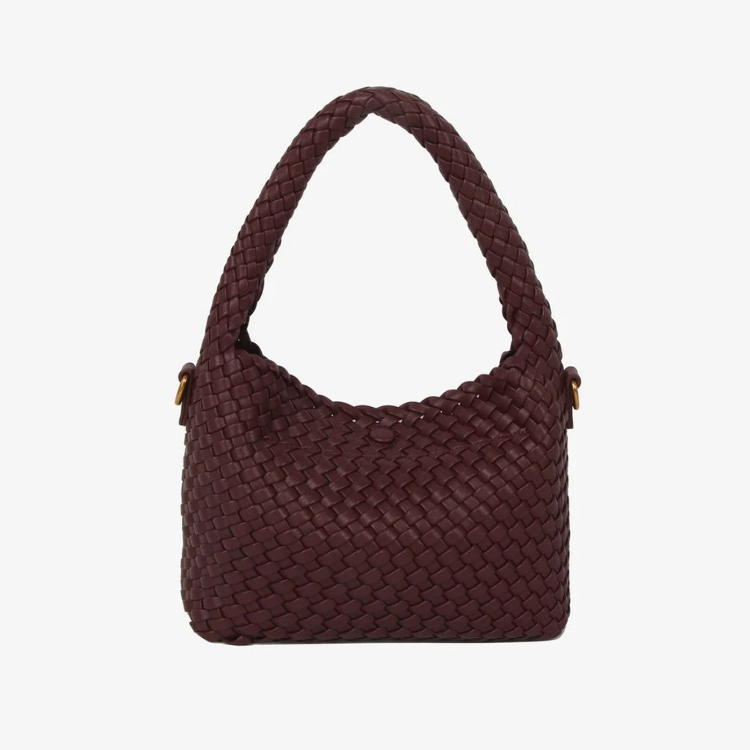 Hvisk Twist Braided Structure Deep Burgundy