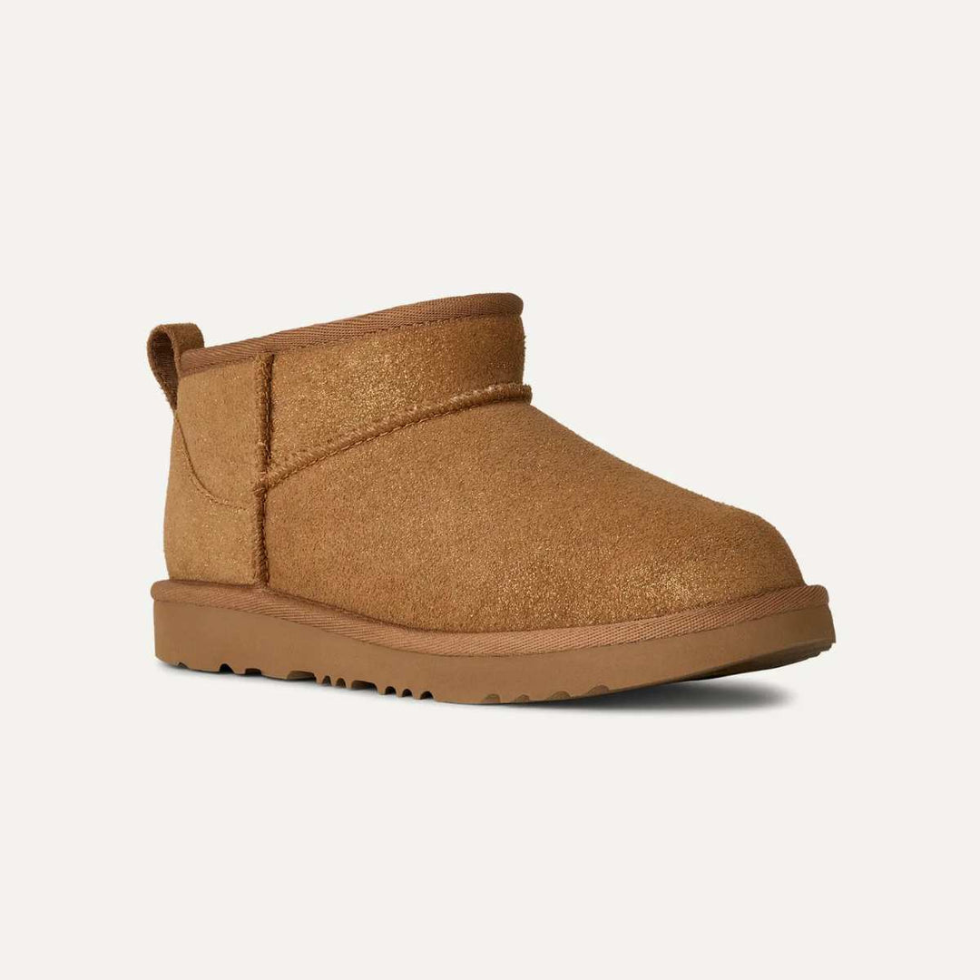 UGG K Classic Ultra Mini Dazzle Chestnut JR