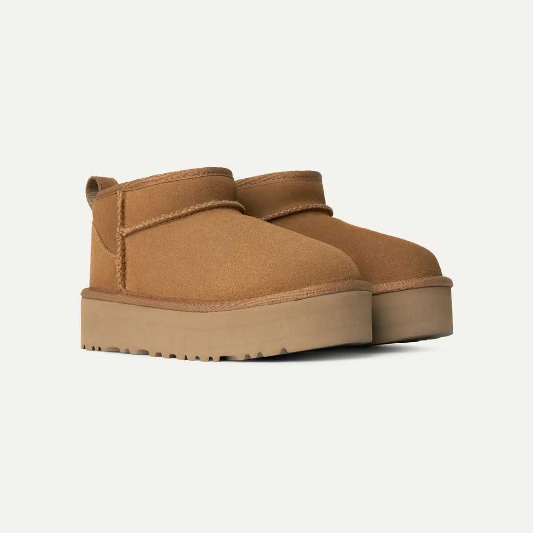 UGG Classic Ultra Mini Platform Chestnut Kids