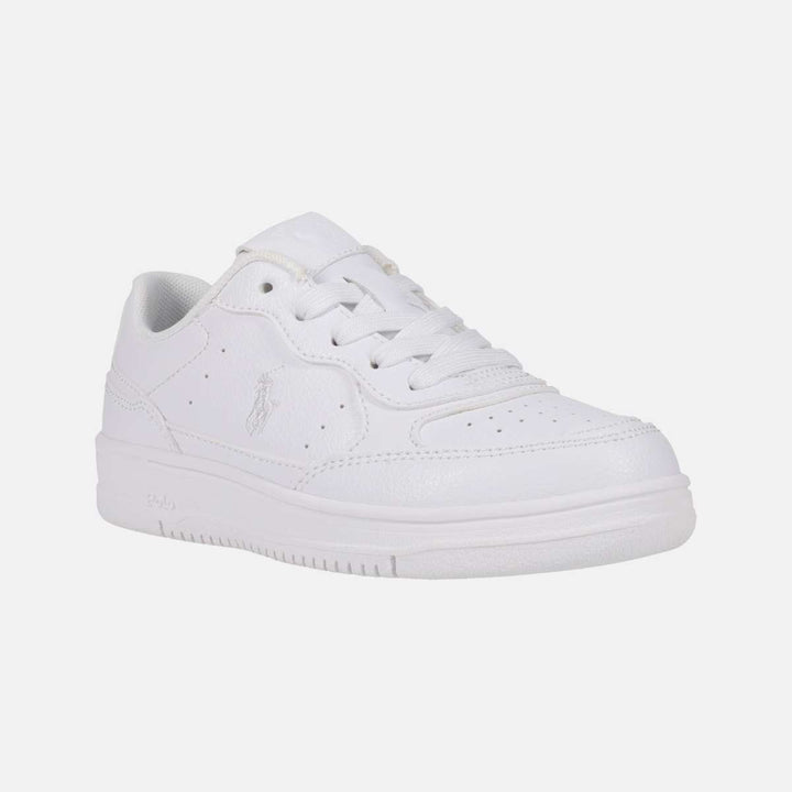 Ralph Lauren Master Court II White/White JR