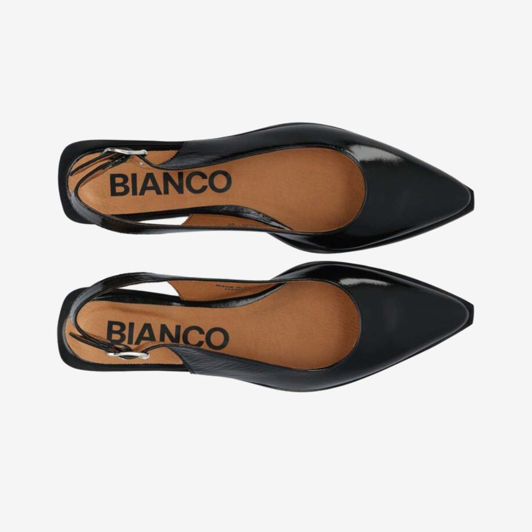Bianco Biavictoria Slingback Nappalak Black W