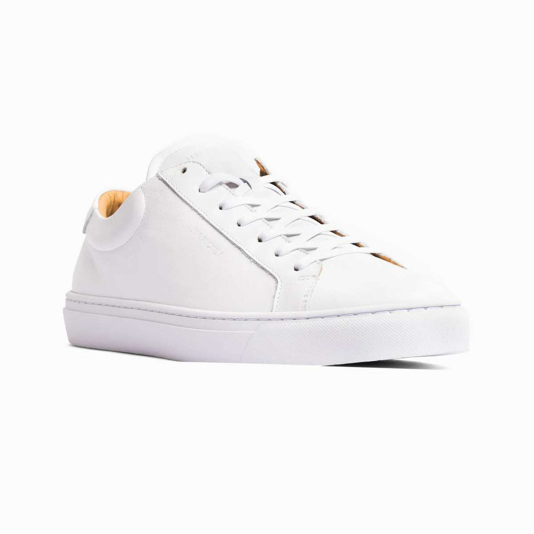 Jim Rickey Spin Leather Sneakers White