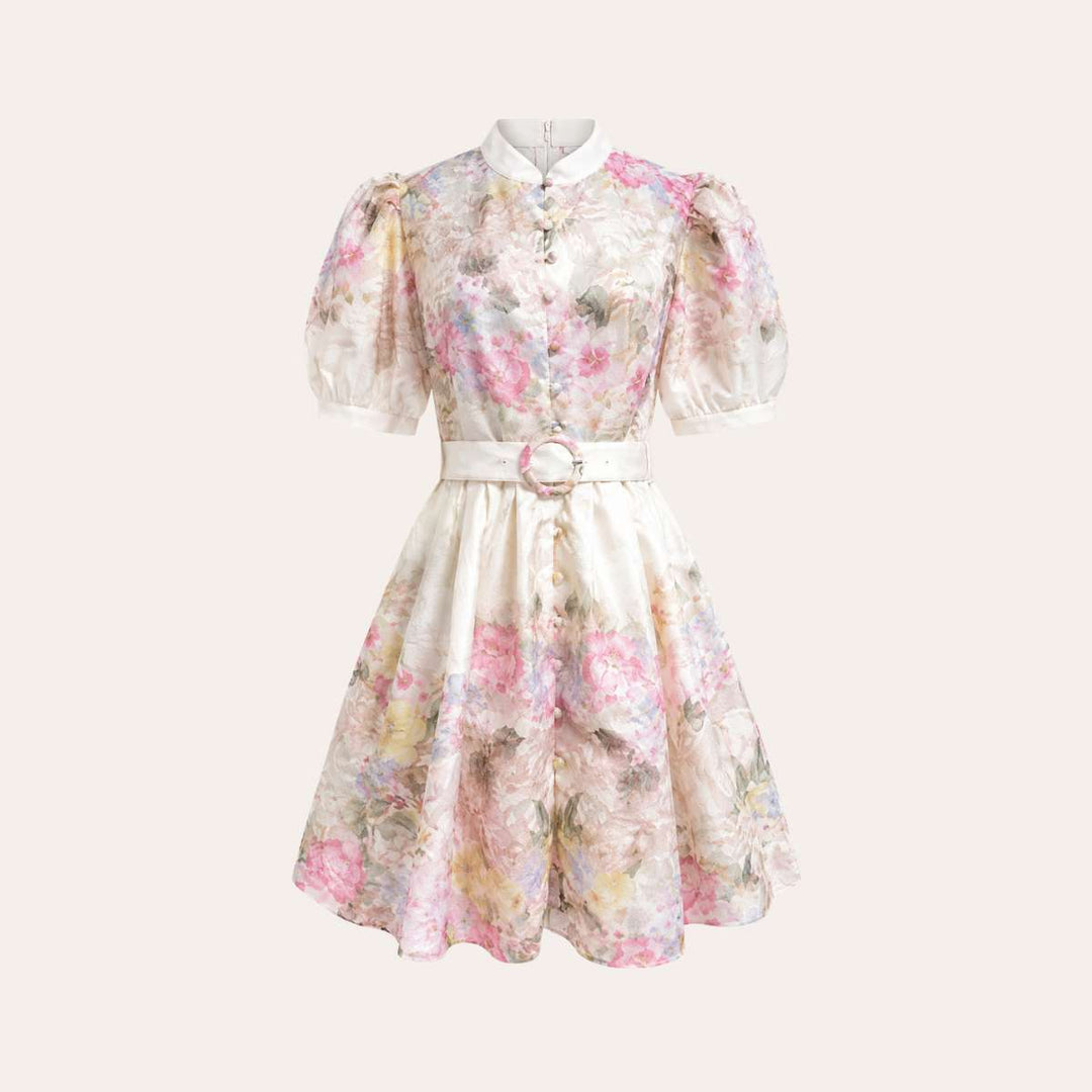 From Paris With Love Gia Dress Beige