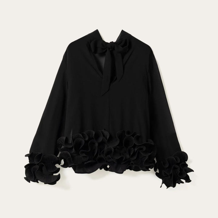 Noella Latanietta Blouse Black