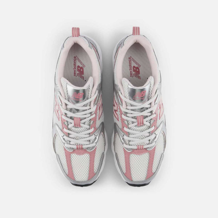 New Balance U530 Silver Metallic / Rosewood W