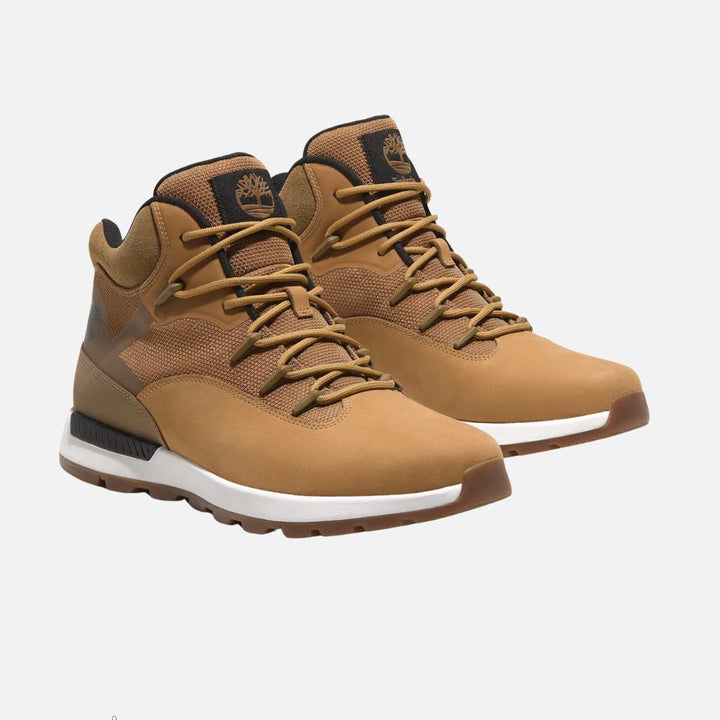 Timberland Sprint Trekker Mid Lace Up Sneaker Wheat Nubuck M