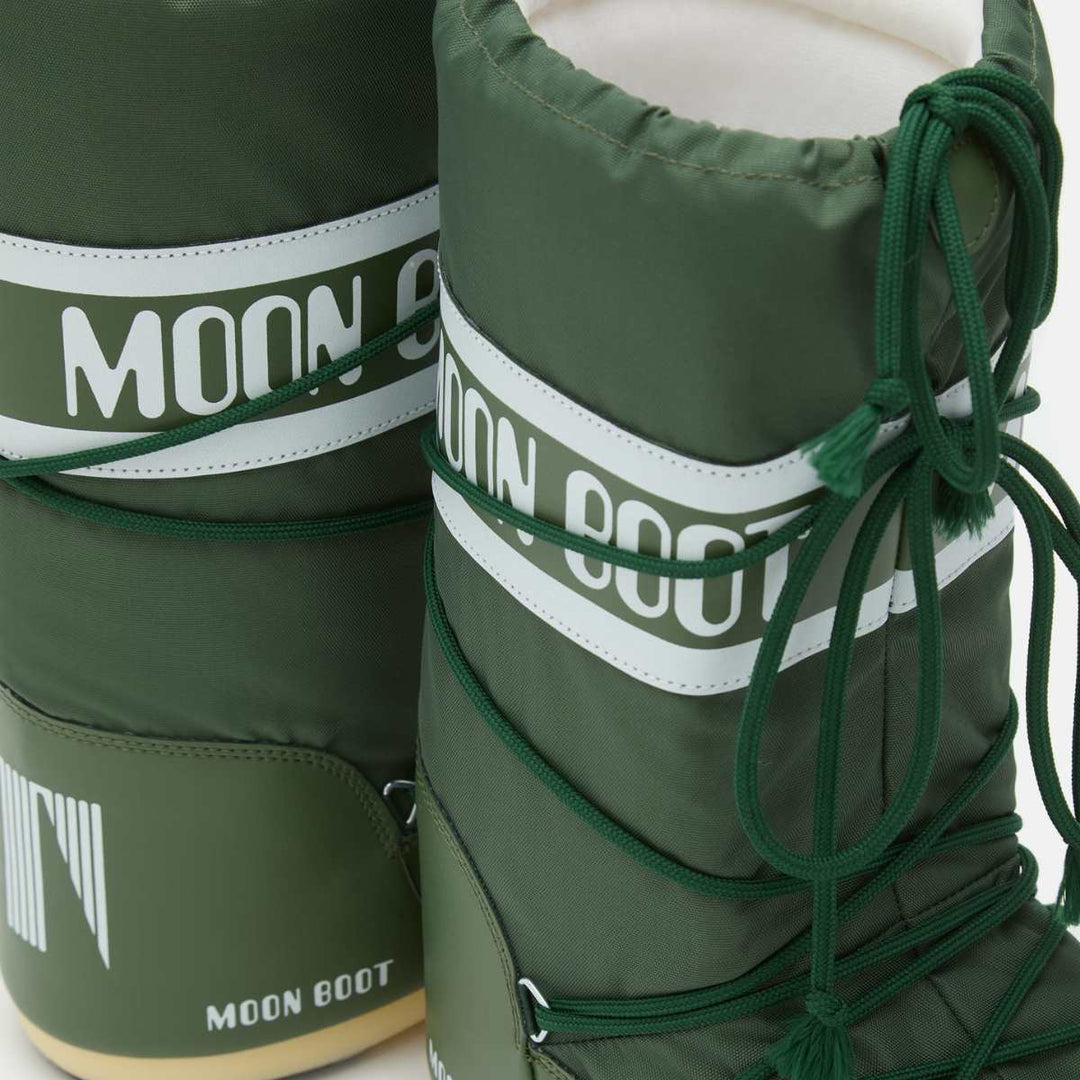 Moon Boots Icon Nylon Forest Green