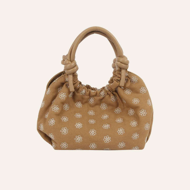 Hvisk Jolly Canvas Embriodery Ash Brown