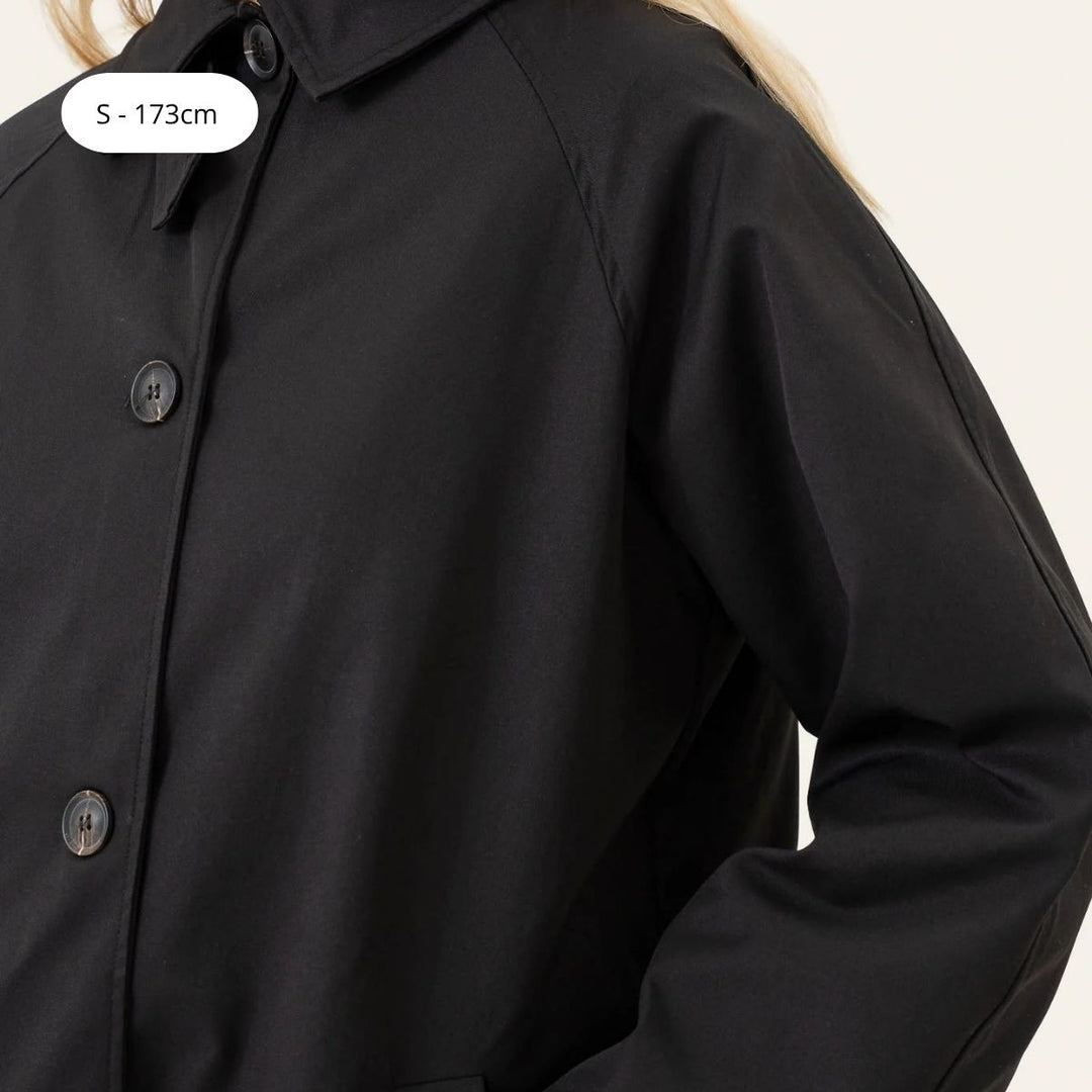 BYIC AvaIC Trenchcoat Black