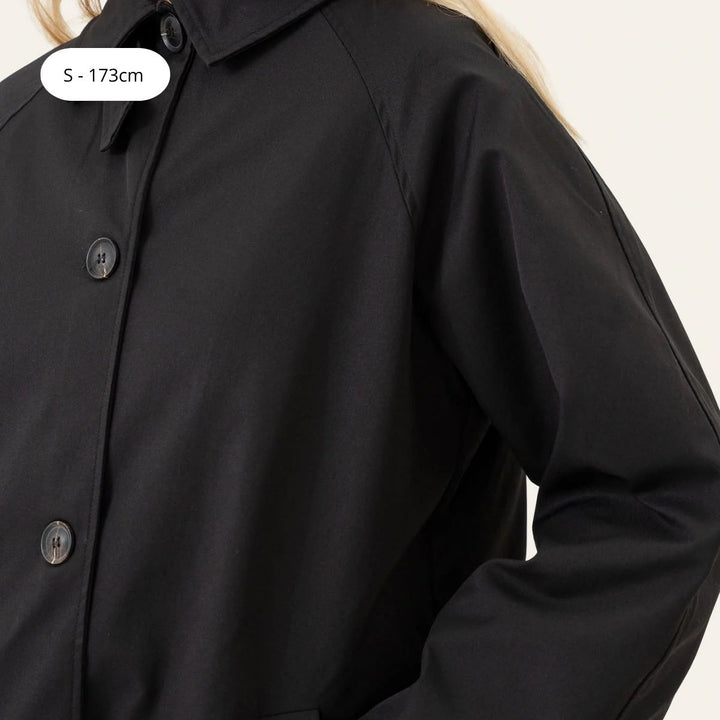 BYIC AvaIC Trenchcoat Black