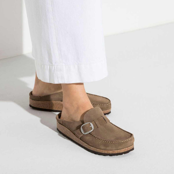 Birkenstock Buckley Suede Taupe W