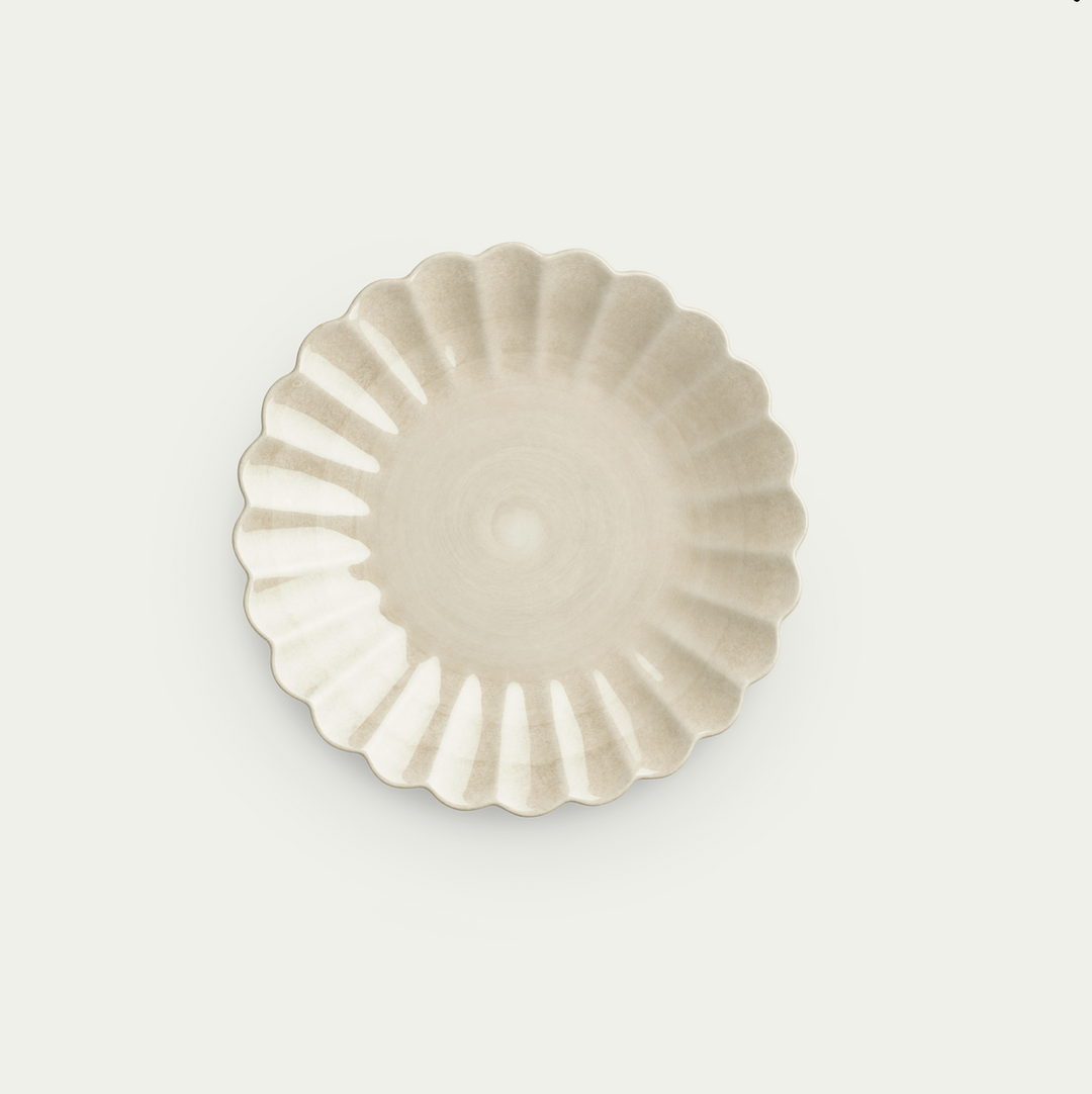 Mateus Oyster Tallerk Sand 20cm