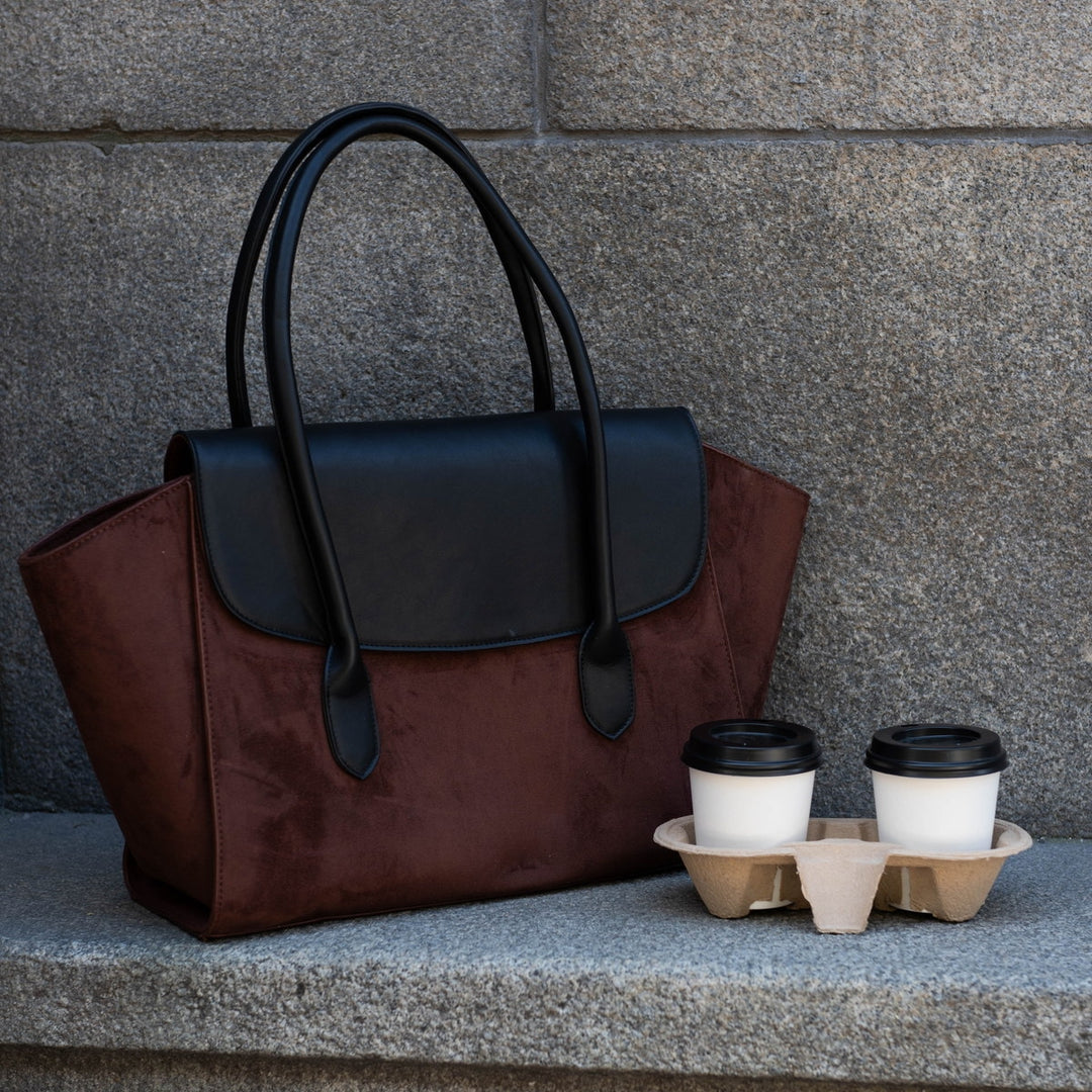 Roberto Rosso Hera Handbag Dark Brown
