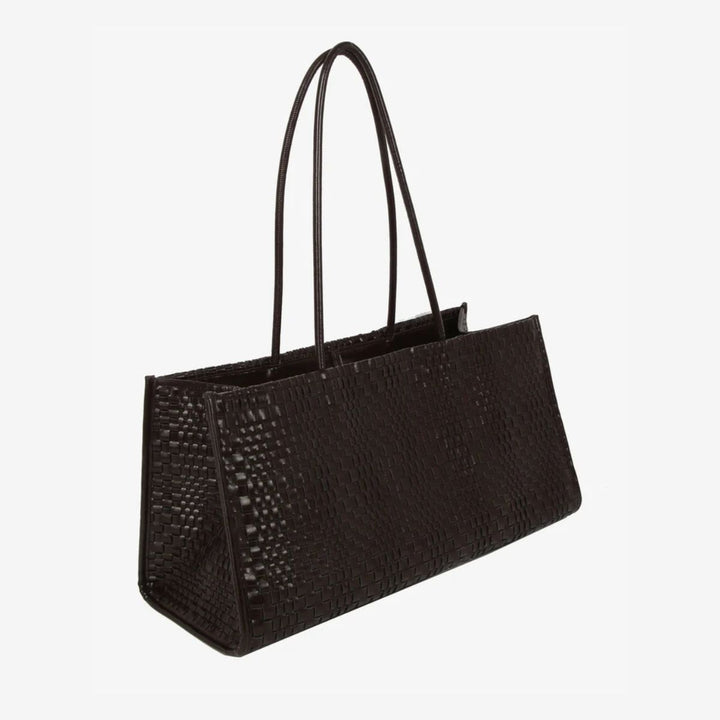 HVISK Hannah Raw Structure Braided Umber Brown