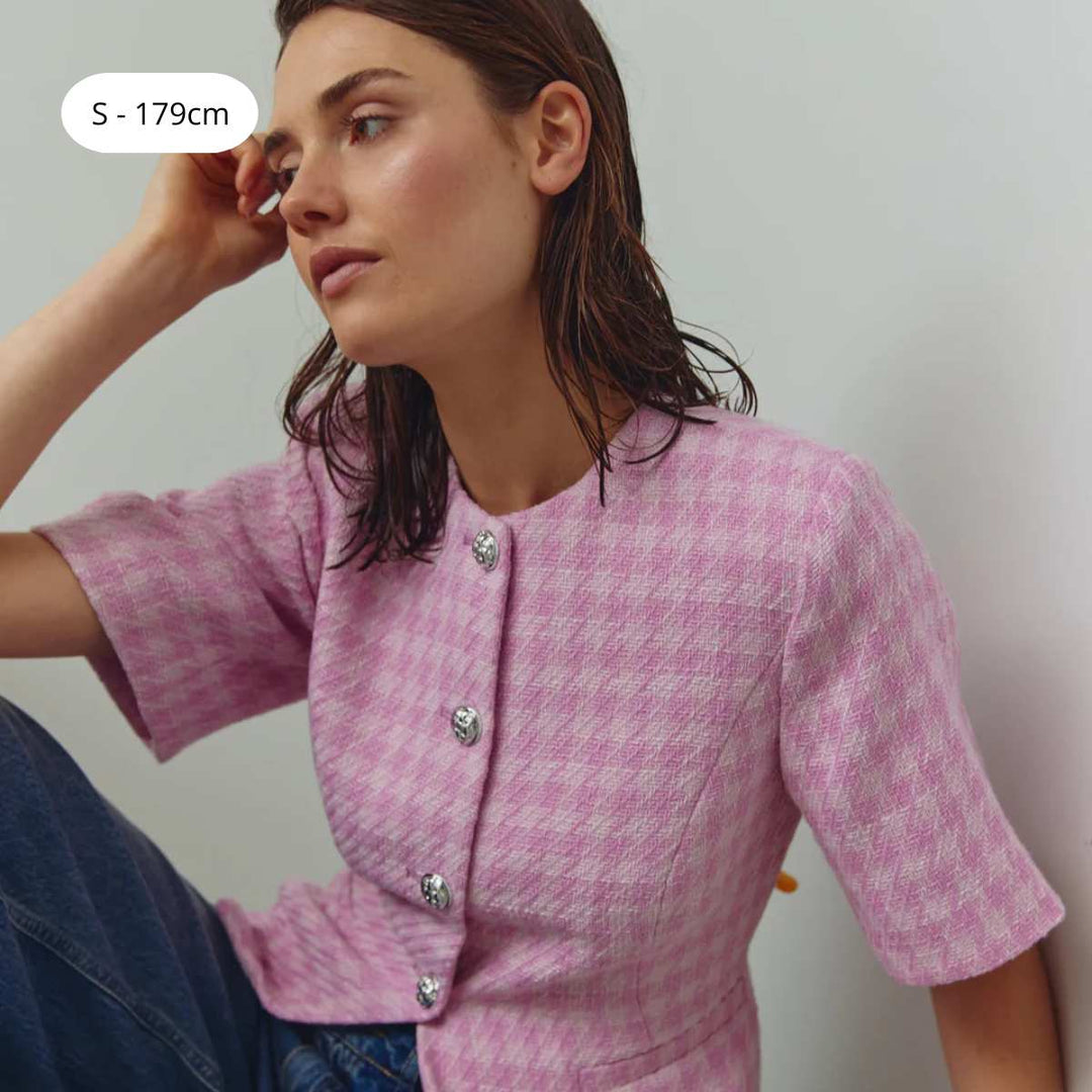 Noella N-Kasaundra Blazer Baby Pink