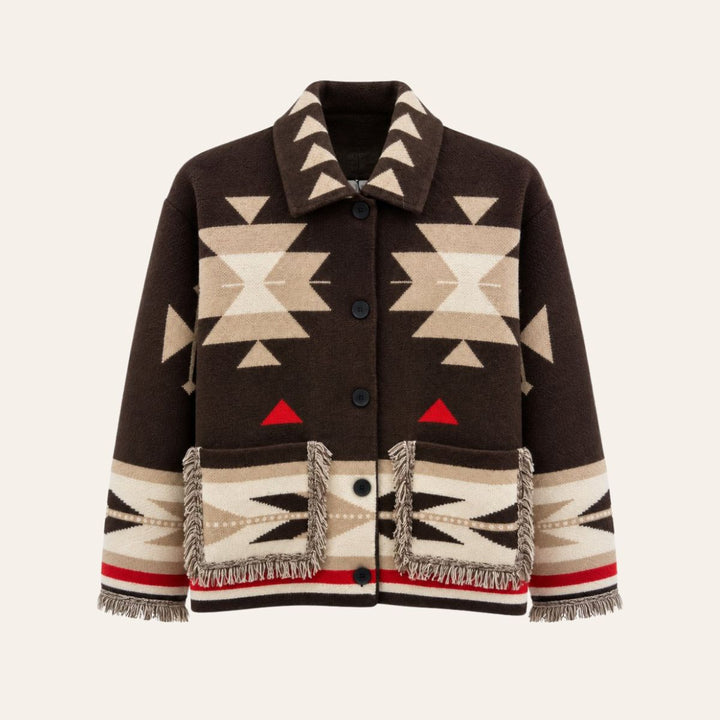 From Paris With Love Inka Jacket Brown W