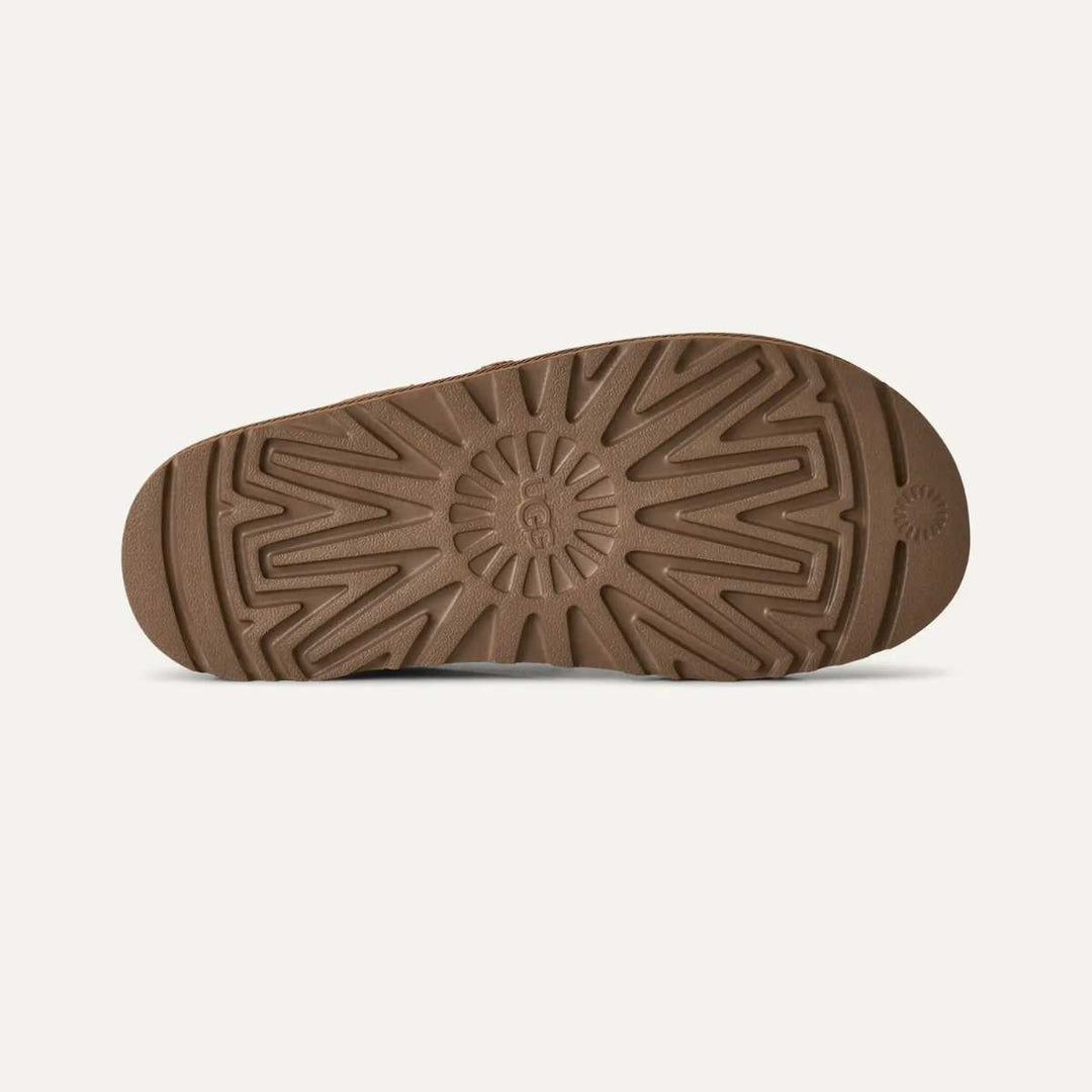 UGG Greenport Cross Strap Slide Chestnut W