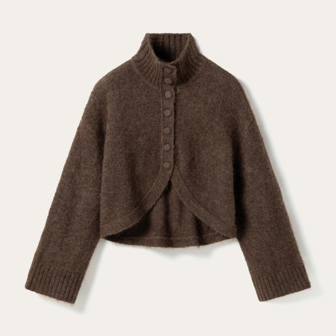 Noella N-Margeaux Knit Timber Brown Melange